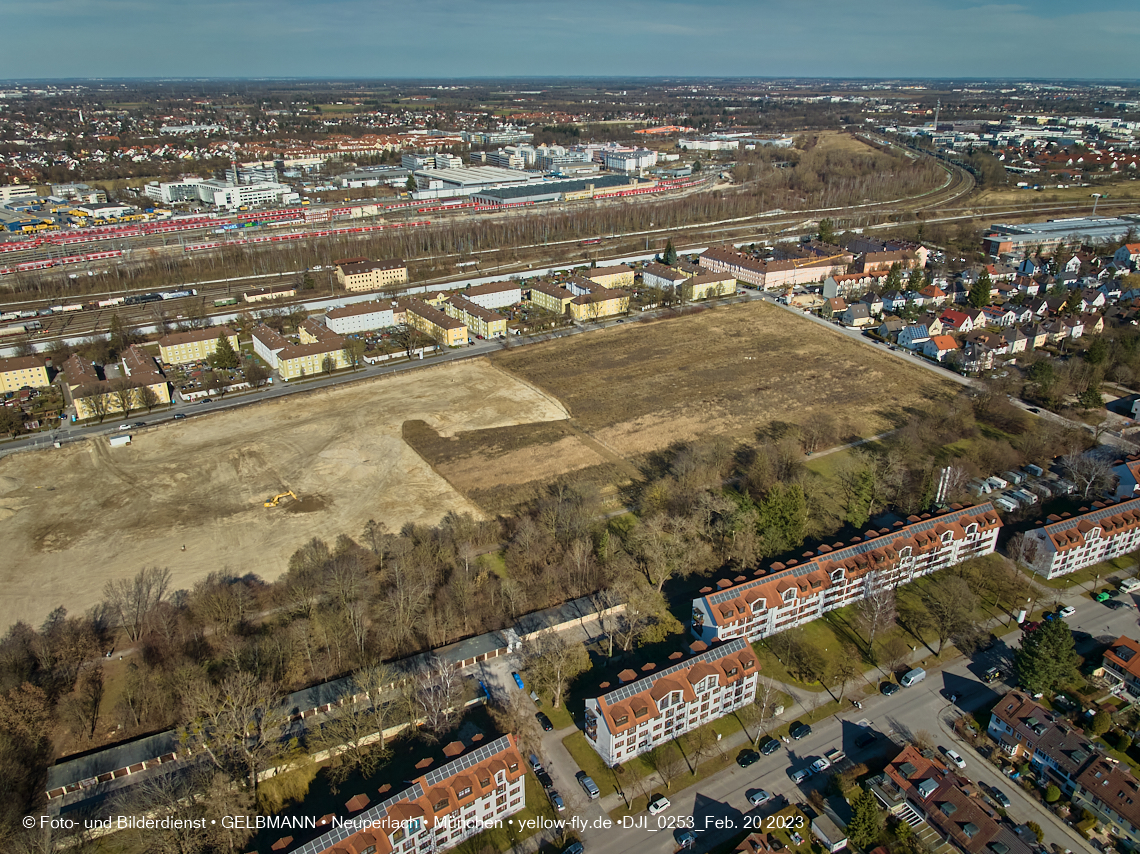 20.02.2023 - Copterfotos und Luftbilder von Berg am Laim